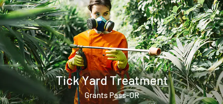 Tick Yard Treatment Grants Pass-OR